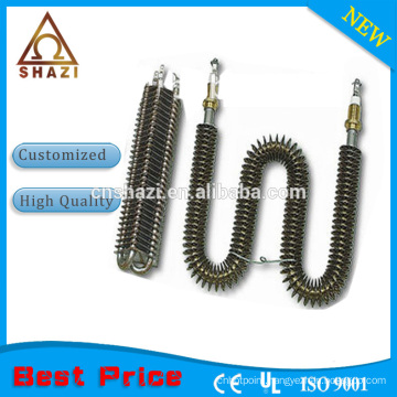 finned nichrome wire heating elements